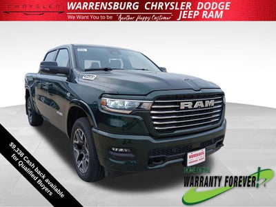 2026 RAM Ram 1500 RAM 1500 LARAMIE CREW CAB 4X4 5'7' BOX