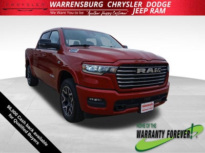 2026 RAM Ram 1500 RAM 1500 LARAMIE CREW CAB 4X4 5'7' BOX
