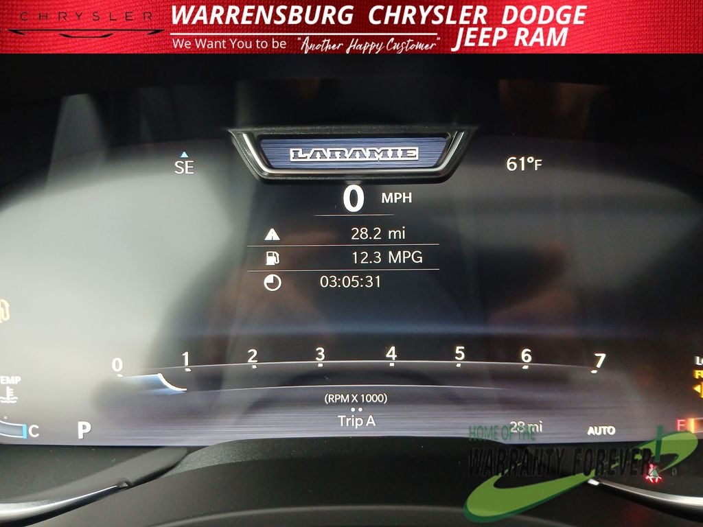 2026 RAM Ram 1500 RAM 1500 LARAMIE CREW CAB 4X4 5'7' BOX