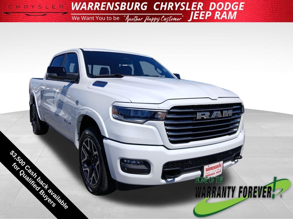 2026 RAM Ram 1500 RAM 1500 LARAMIE CREW CAB 4X4 5'7' BOX