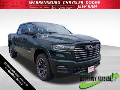 2026 RAM Ram 1500 RAM 1500 LARAMIE CREW CAB 4X4 5'7' BOX