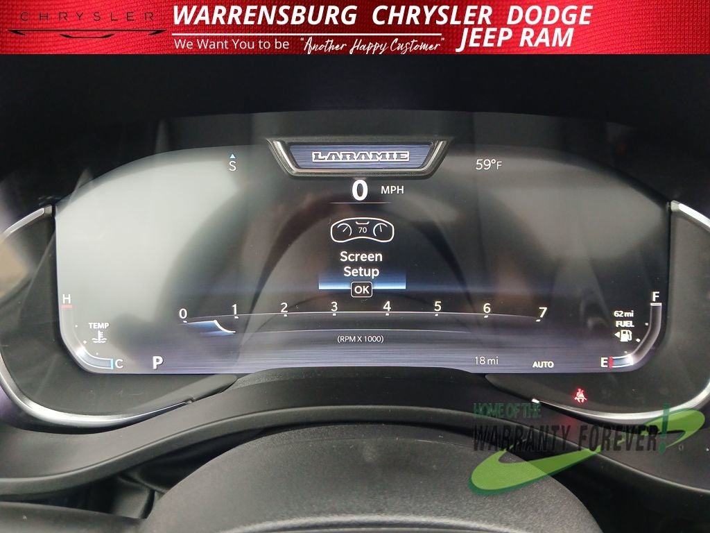 2026 RAM Ram 1500 RAM 1500 LARAMIE CREW CAB 4X4 5'7' BOX