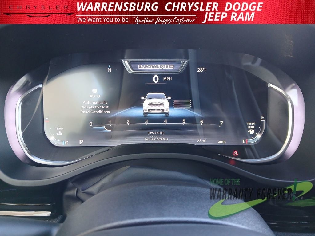 2026 RAM Ram 1500 RAM 1500 LARAMIE CREW CAB 4X4 5'7' BOX