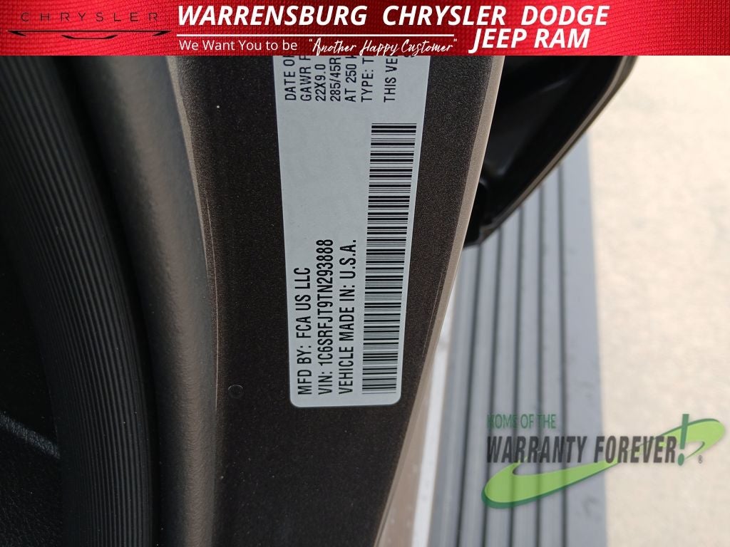 2026 RAM Ram 1500 RAM 1500 LARAMIE CREW CAB 4X4 5'7' BOX