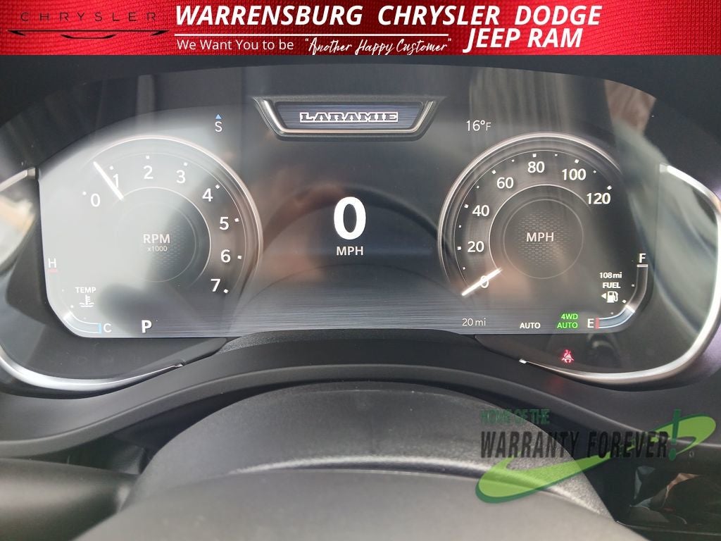 2026 RAM Ram 1500 RAM 1500 LARAMIE CREW CAB 4X4 5'7' BOX