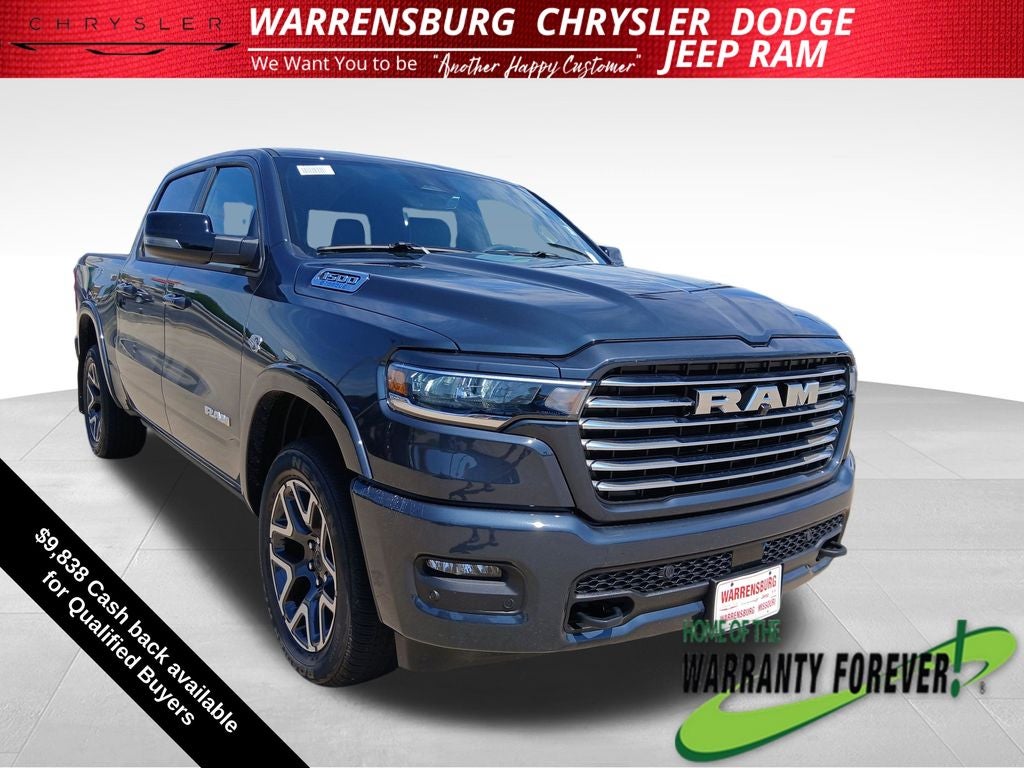 2026 RAM Ram 1500 RAM 1500 LARAMIE CREW CAB 4X4 5'7' BOX
