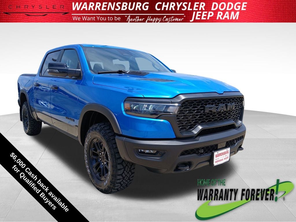 2026 RAM Ram 1500 RAM 1500 REBEL CREW CAB 4X4 5'7' BOX
