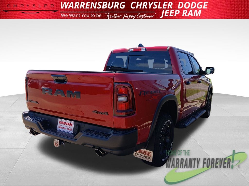2026 RAM Ram 1500 RAM 1500 REBEL CREW CAB 4X4 5'7' BOX
