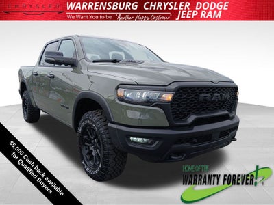 2026 RAM Ram 1500 RAM 1500 REBEL CREW CAB 4X4 5'7' BOX