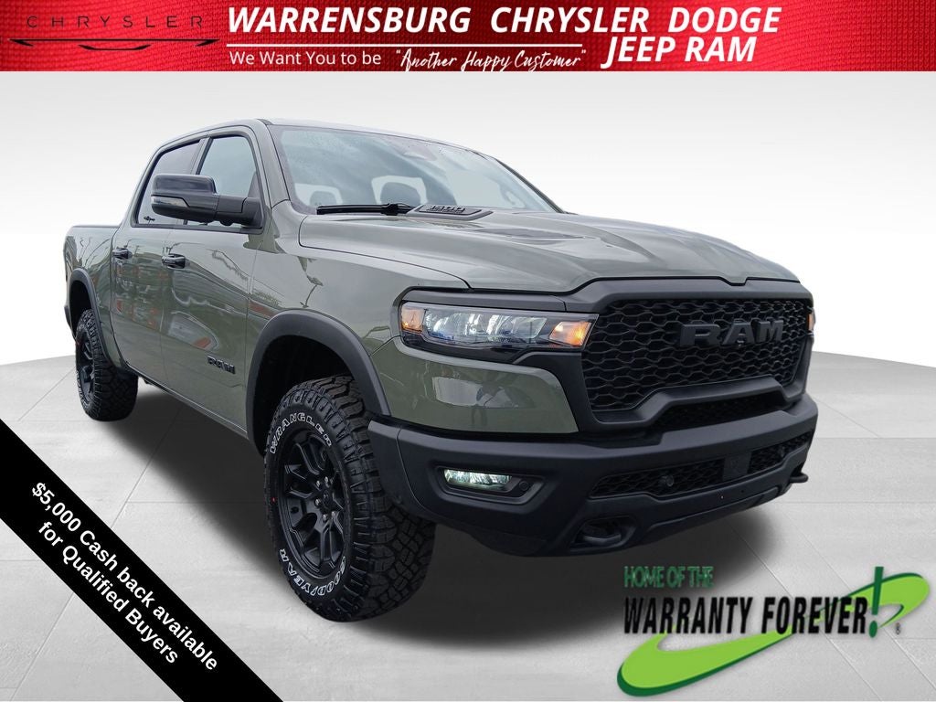 2026 RAM Ram 1500 RAM 1500 REBEL CREW CAB 4X4 5'7' BOX