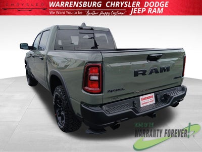 2026 RAM Ram 1500 RAM 1500 REBEL CREW CAB 4X4 5'7' BOX