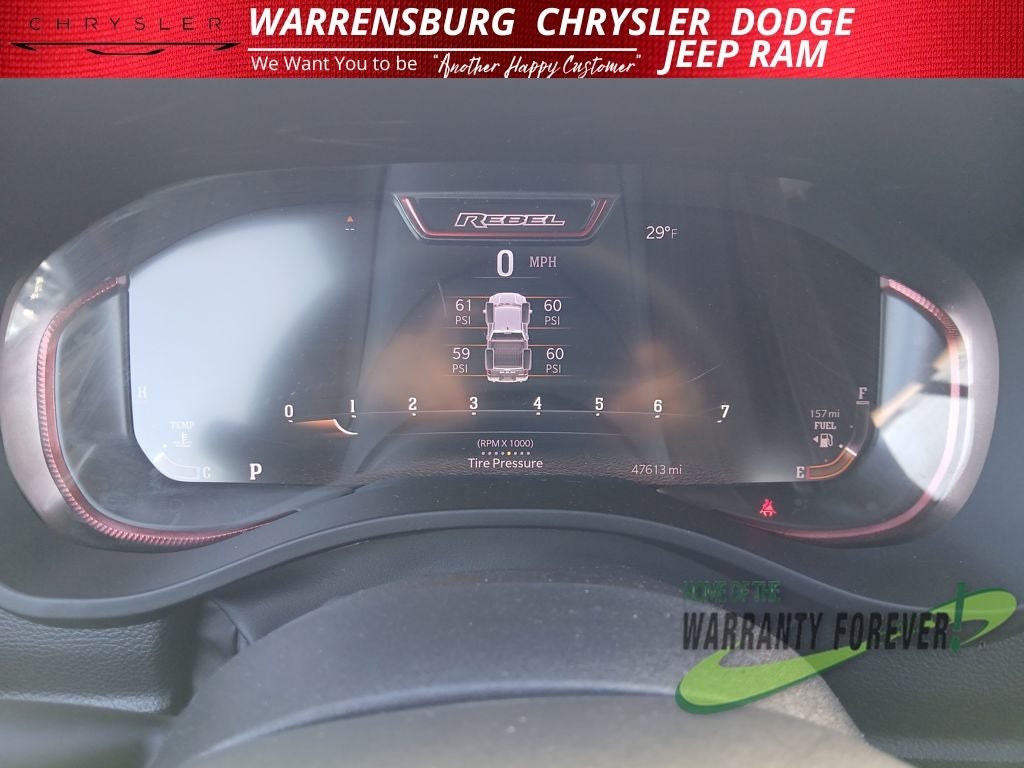 2025 RAM 1500 Rebel Crew Cab 4x4 5'7' Box