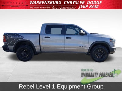 2025 RAM 1500 Rebel Crew Cab 4x4 5'7' Box