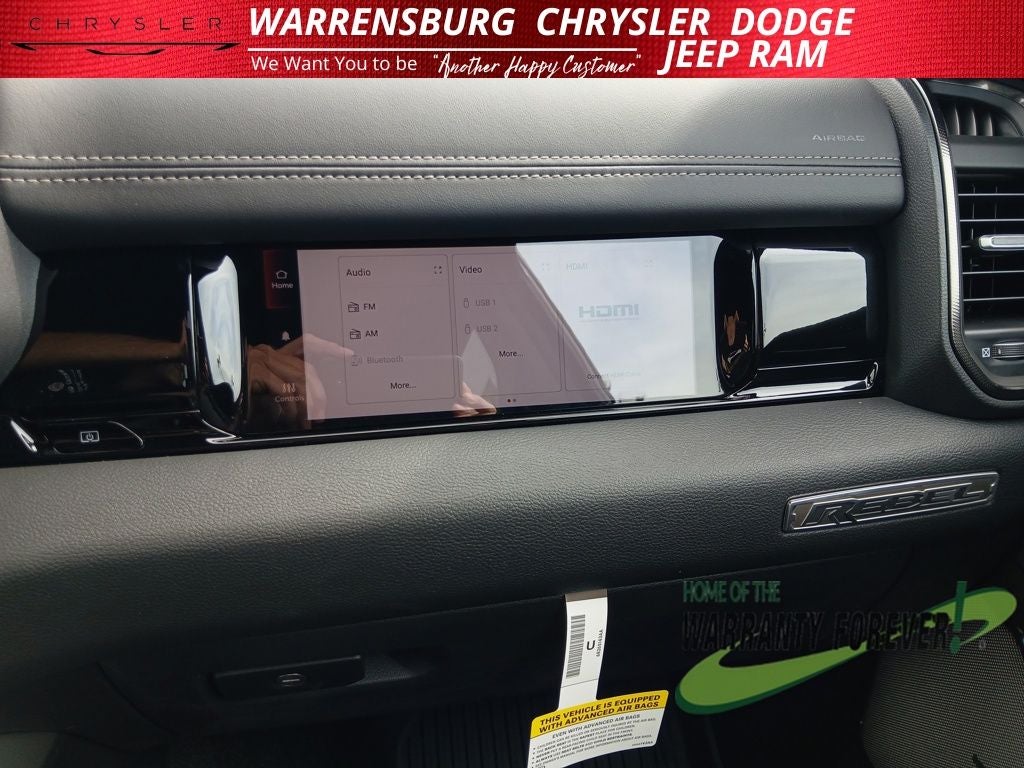 2025 RAM Ram 1500 RAM 1500 REBEL CREW CAB 4X4 5'7' BOX