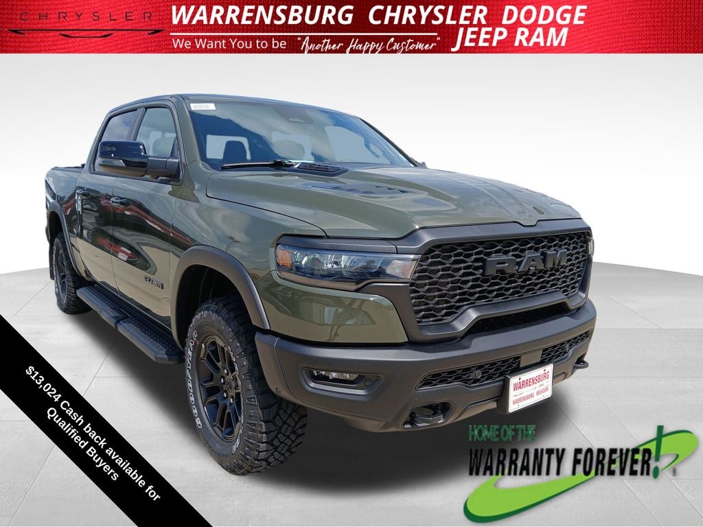 2026 RAM Ram 1500 RAM 1500 REBEL CREW CAB 4X4 5'7' BOX