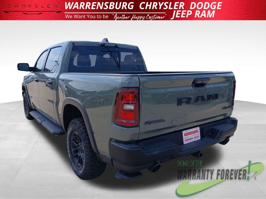 2026 RAM 1500 Rebel Crew Cab 4x4 5'7' Box