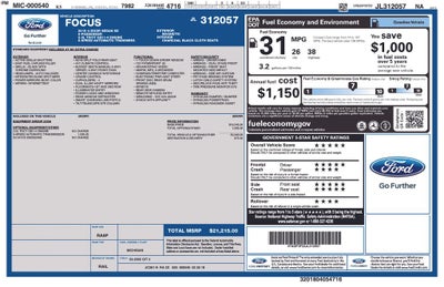 2018 Ford Focus SE