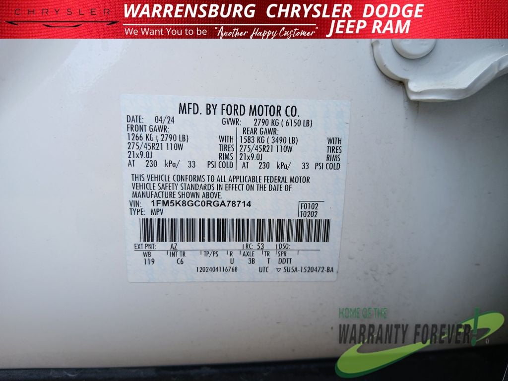 2024 Ford Explorer ST