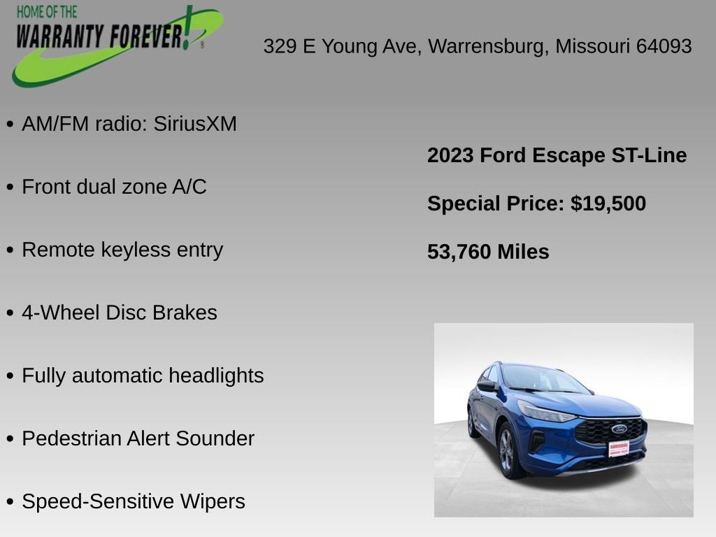 2023 Ford Escape ST-Line