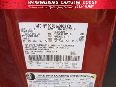 2013 Ford F-150 XLT