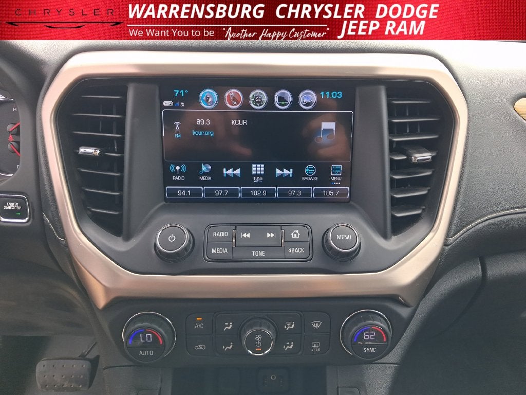 2018 GMC Acadia Denali