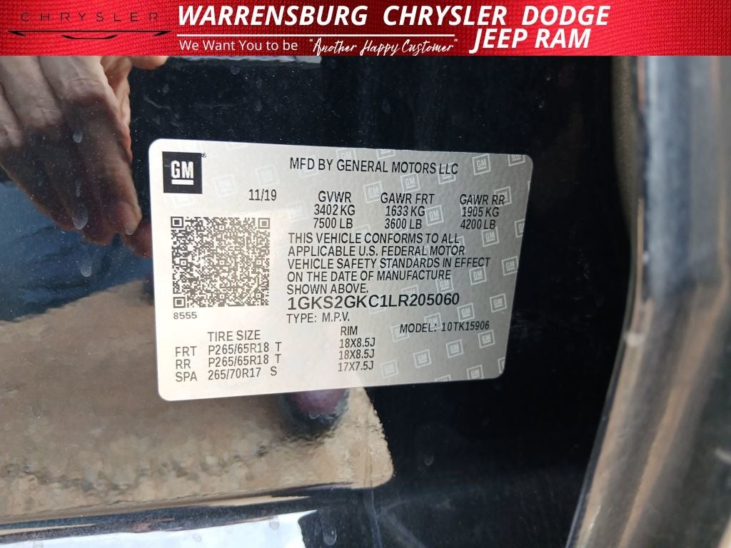 2020 GMC Yukon XL 4WD SLT