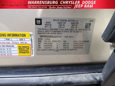 2016 Chevrolet Traverse 1LT