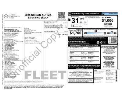 2025 Nissan Altima SR FWD