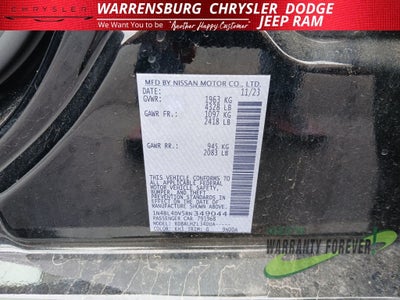 2024 Nissan Altima 2.5 SV