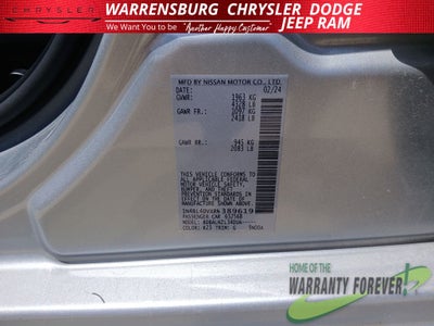 2024 Nissan Altima 2.5 SV