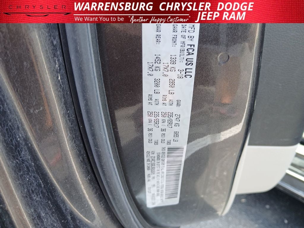 2018 Chrysler Pacifica Touring L