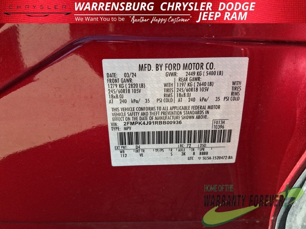 2024 Ford Edge SEL
