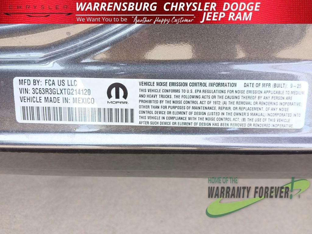 2026 RAM Ram 3500 RAM 3500 TRADESMAN CREW CAB 4X4 8' BOX