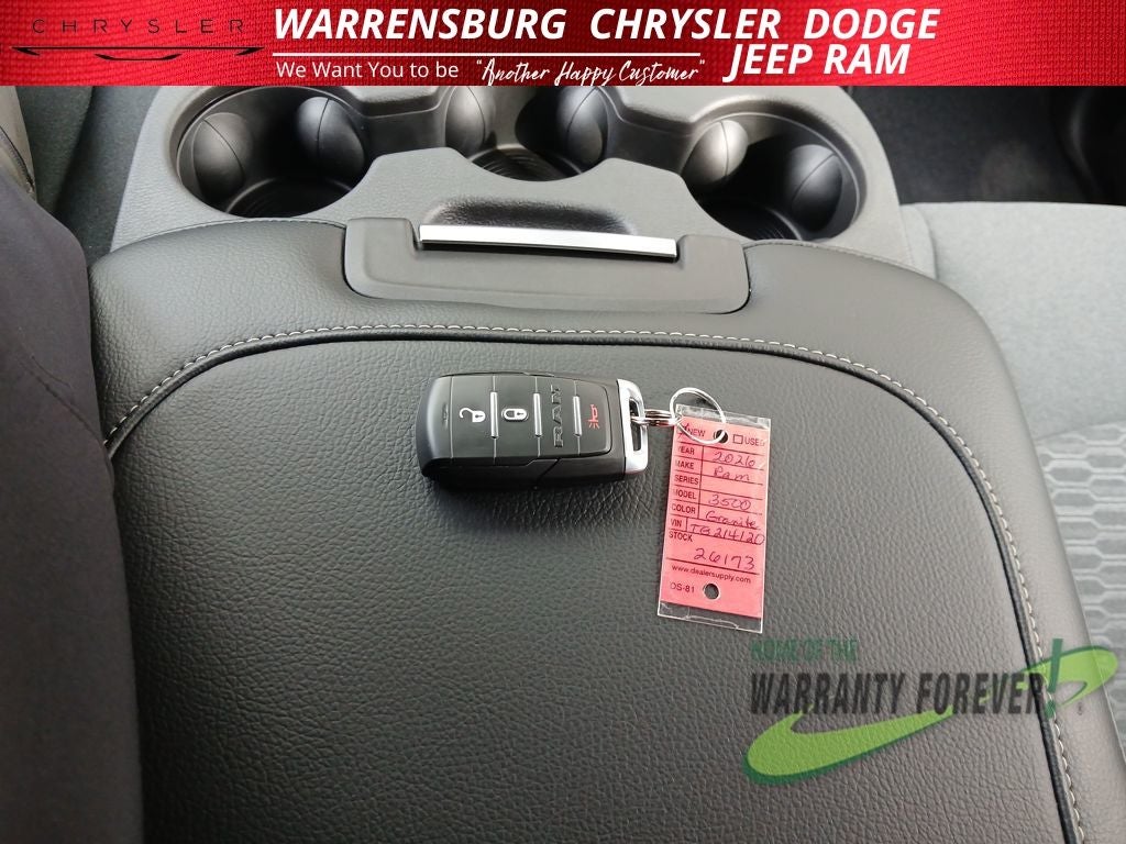 2026 RAM Ram 3500 RAM 3500 TRADESMAN CREW CAB 4X4 8' BOX