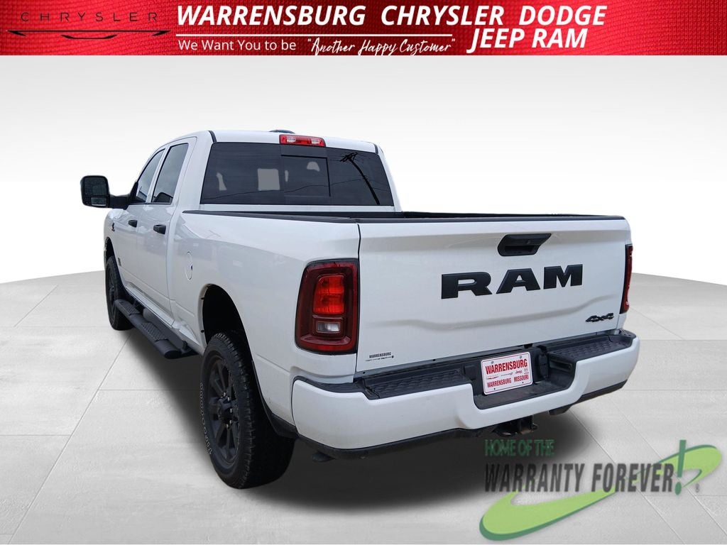 2026 RAM 2500 Black Express Crew Cab 4x4 6'4' Box