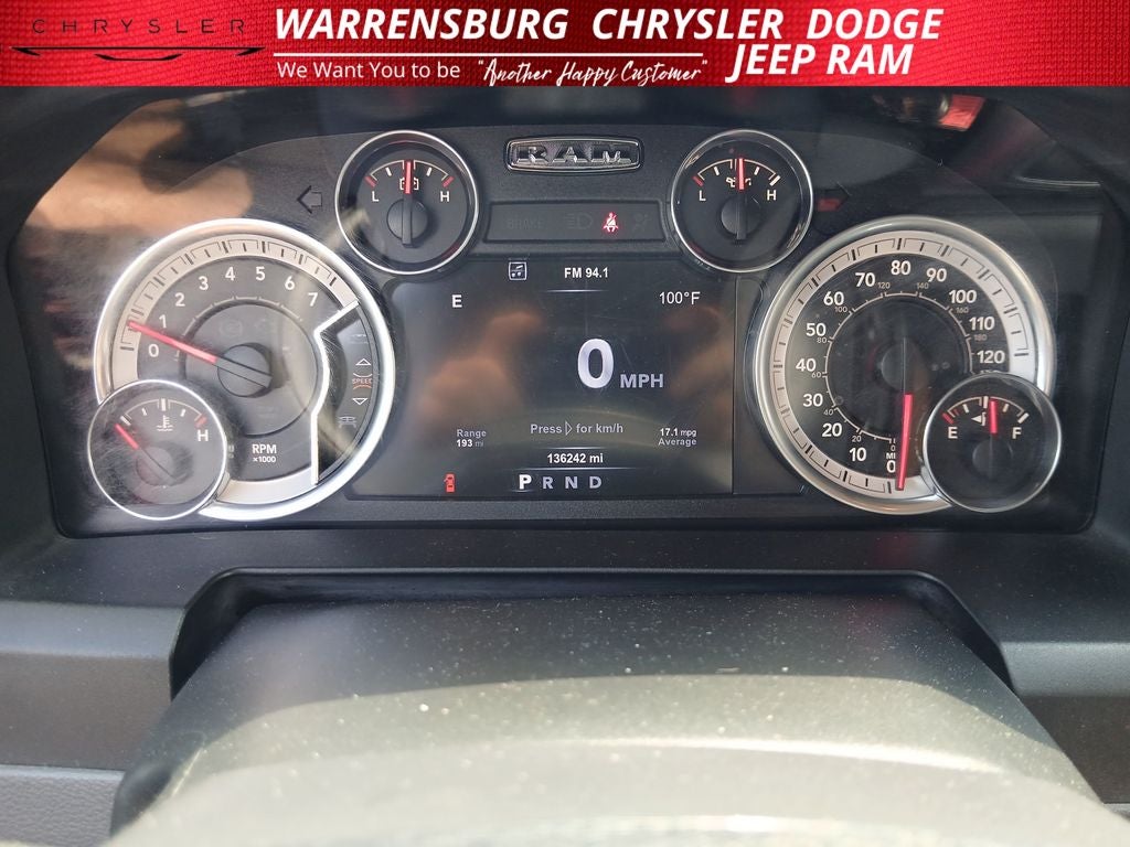 2017 RAM 1500 Big Horn Crew Cab 4x4 5'7' Box