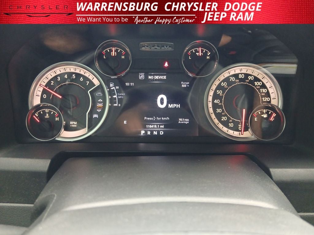 2017 RAM 1500 Big Horn Crew Cab 4x4 5'7' Box