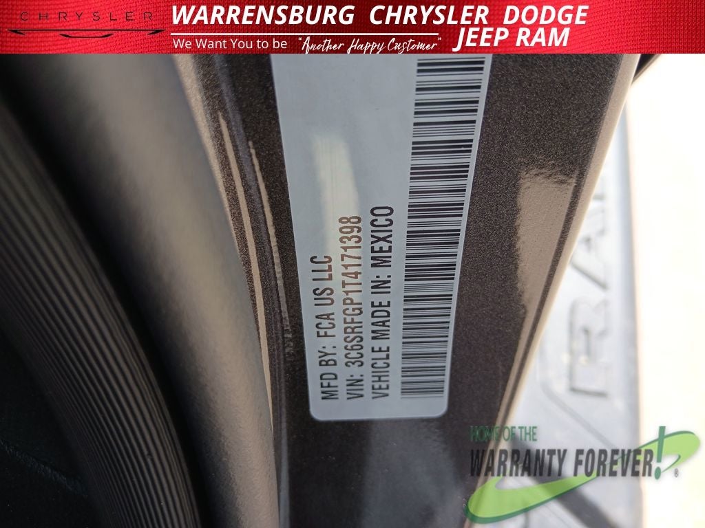 2026 RAM Ram 1500 RAM 1500 WARLOCK CREW CAB 4X4 5'7' BOX