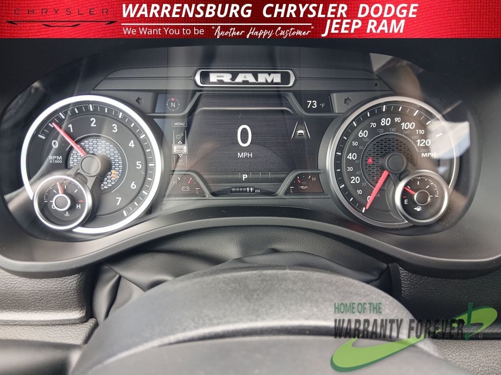 2026 RAM Ram 1500 RAM 1500 WARLOCK CREW CAB 4X4 5'7' BOX