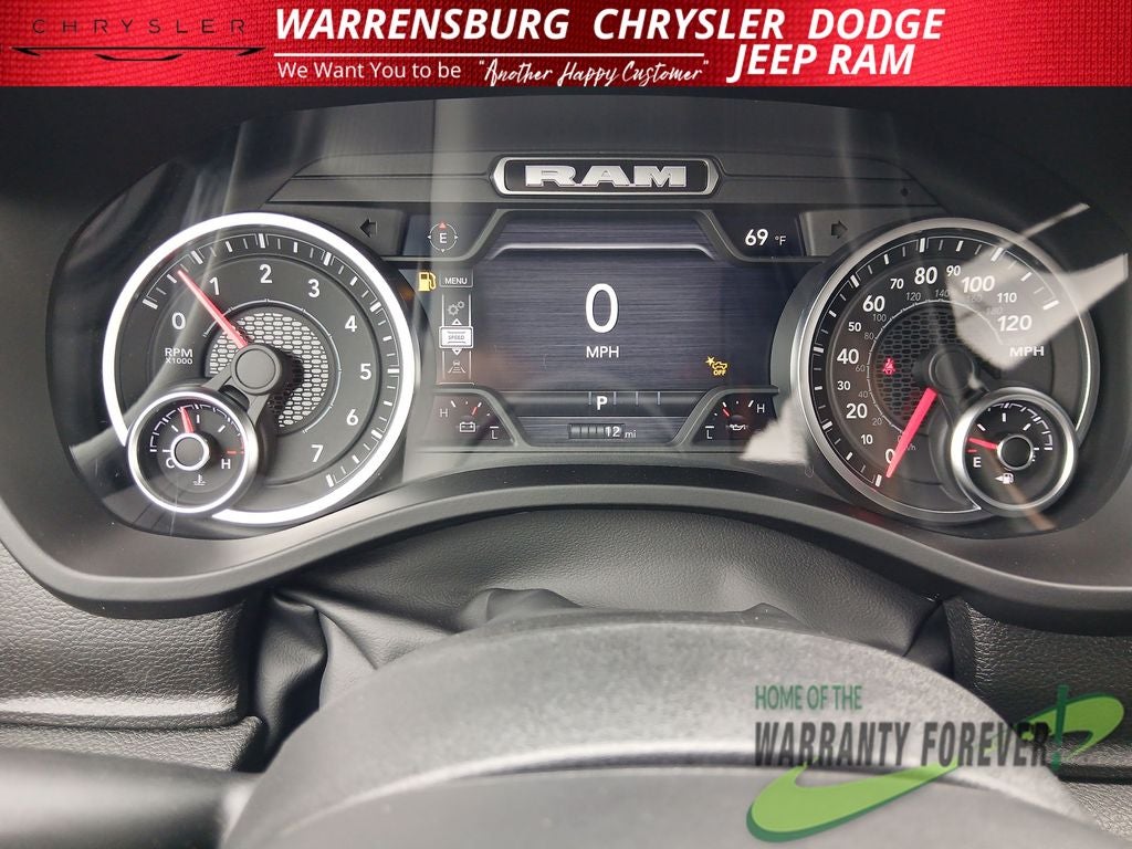 2026 RAM Ram 1500 RAM 1500 WARLOCK CREW CAB 4X4 5'7' BOX