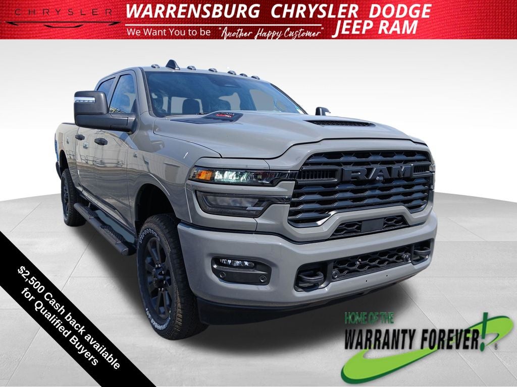 2026 RAM Ram 2500 RAM 2500 BLACK EXPRESS CREW CAB 4X4 6'4' BOX