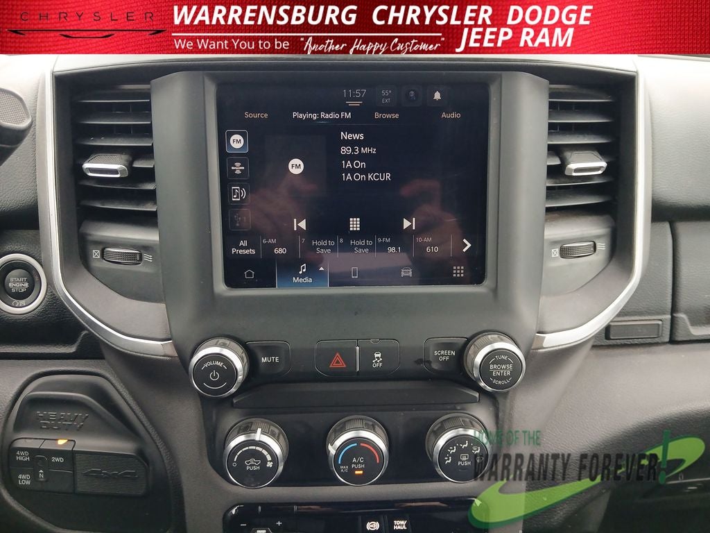 2024 RAM 2500 Big Horn Crew Cab 4x4 6'4' Box