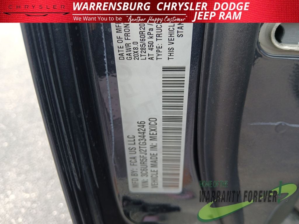 2026 RAM Ram 2500 RAM 2500 LARAMIE CREW CAB 4X4 6'4' BOX