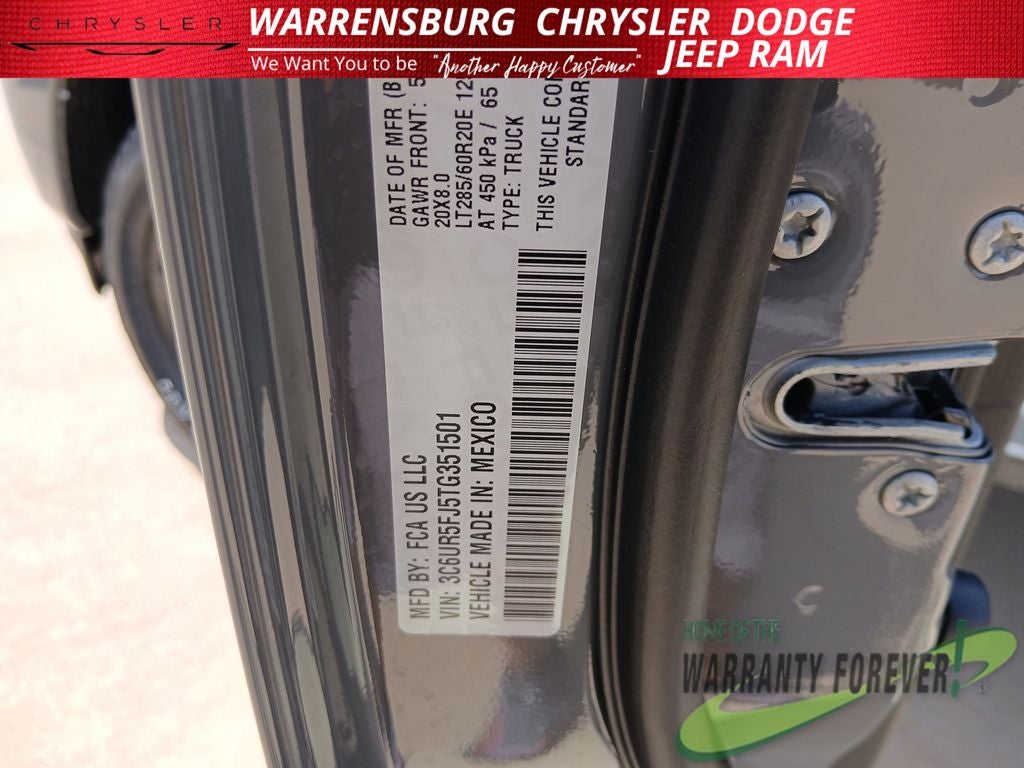 2026 RAM Ram 2500 RAM 2500 LARAMIE CREW CAB 4X4 6'4' BOX