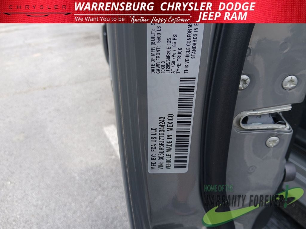 2026 RAM Ram 2500 RAM 2500 LARAMIE CREW CAB 4X4 6'4' BOX