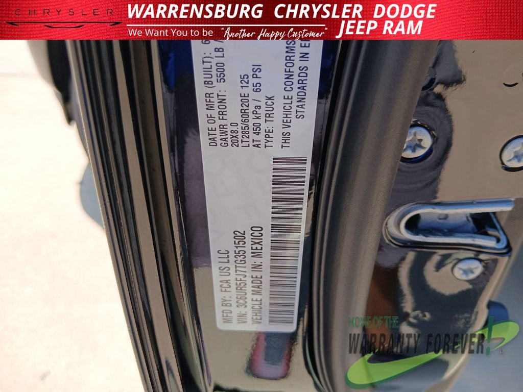 2026 RAM Ram 2500 RAM 2500 LARAMIE CREW CAB 4X4 6'4' BOX