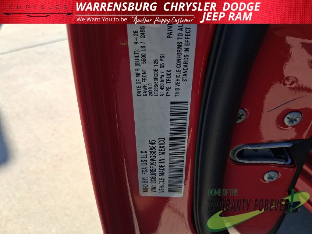 2027 RAM Ram 2500 RAM 2500 LARAMIE CREW CAB 4X4 6'4' BOX