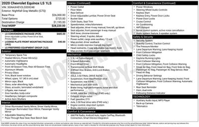 2020 Chevrolet Equinox FWD LS