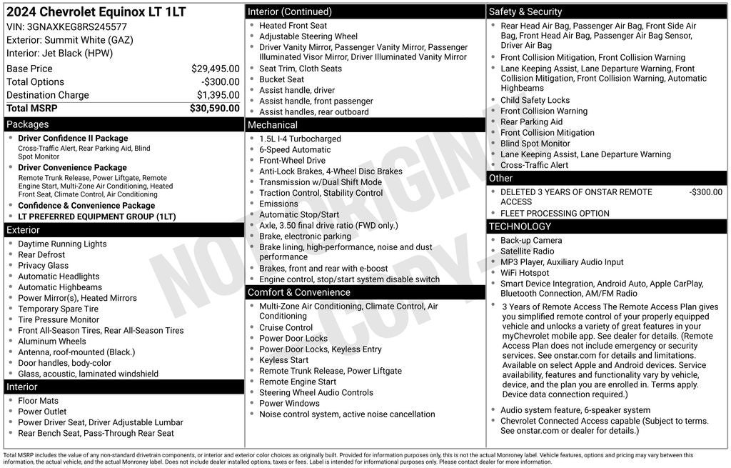 2024 Chevrolet Equinox FWD LT