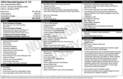 2024 Chevrolet Equinox AWD LT